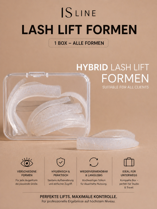 IS LINE Lash Lift Formen Set – 7 Größen