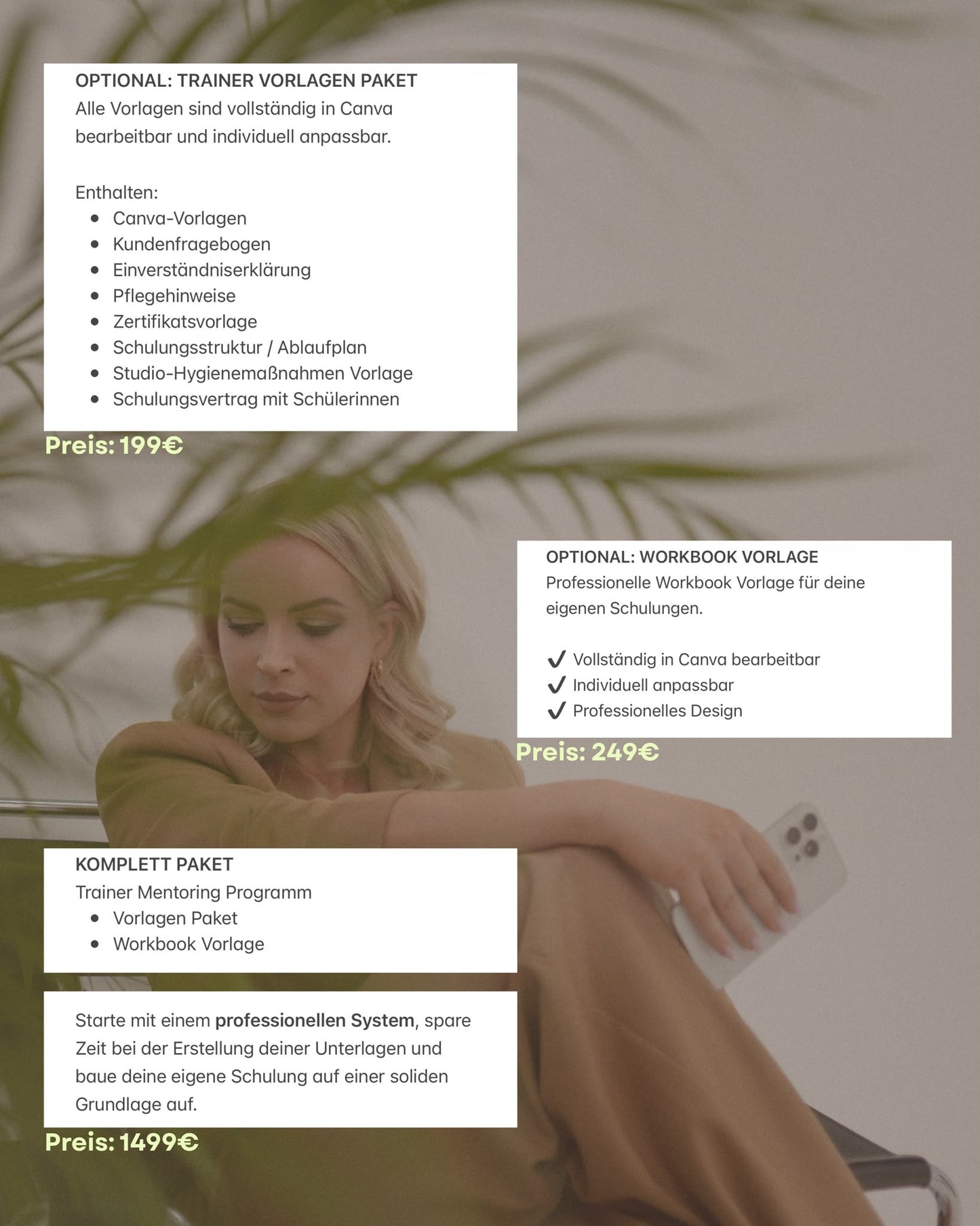 TRAINER MENTORING PROGRAMM + EXTRAS