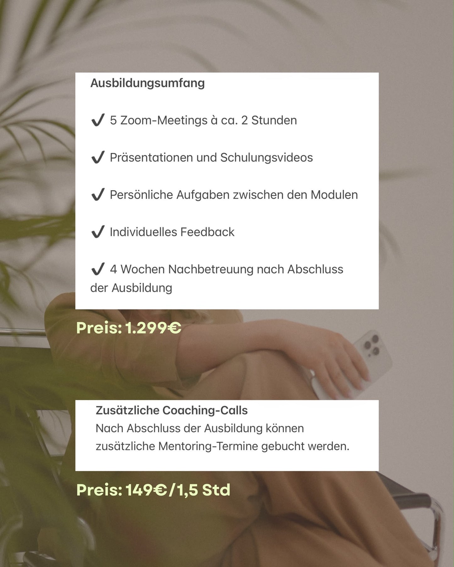 TRAINER MENTORING PROGRAMM + EXTRAS