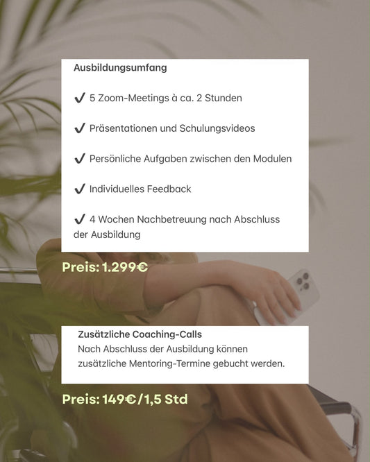 TRAINER MENTORING PROGRAMM + EXTRAS