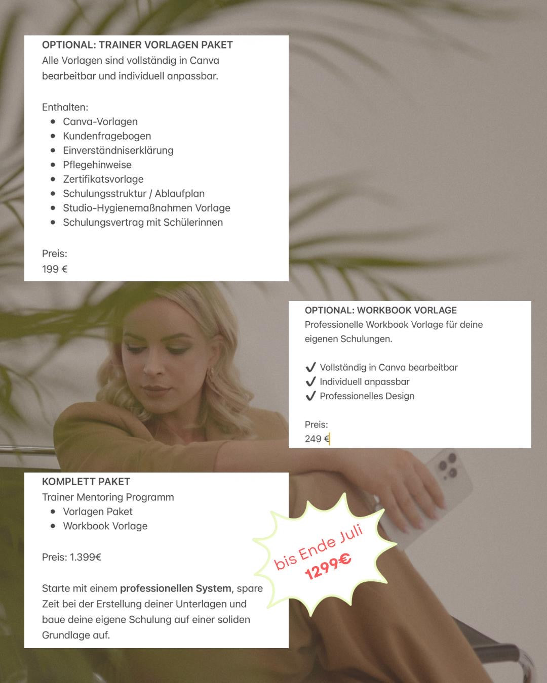 TRAINER MENTORING PROGRAMM + EXTRAS